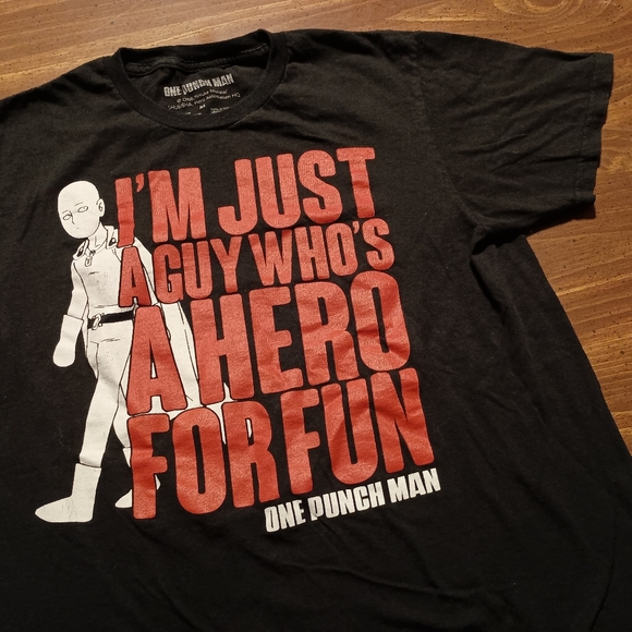 ONE PUNCH MAN T-SHIRT - Medium // Anime Cartoon Tee Shirt - Picture 2 of 6